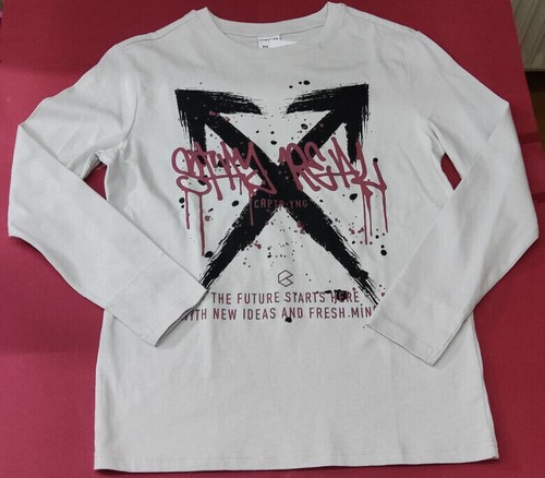 Jungen langarmshirt mit print - jungen,