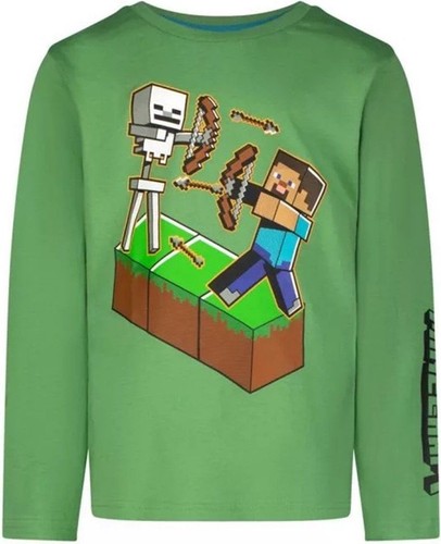 Minecraft jungen langarmshirt - minecraft,