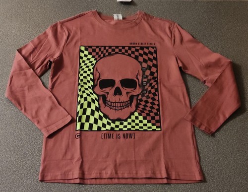 Jungen langarmshirt mit print - langarmshirt,