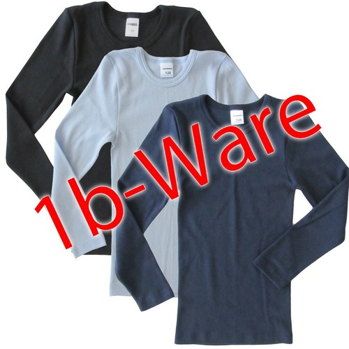 Kinder unterhemd langarm - 5x,