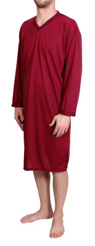 Herren nachthemd langarm - nachthemd,