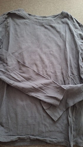 Langarmshirt dunkelblau - h&m,