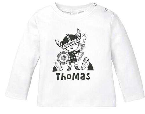 Baby langarmshirt mit - mit, namen
