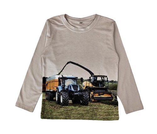 Jungen langarmshirt traktor - langarmshirt,