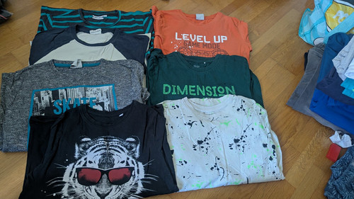 7stück jungen langarmshirt - 7stück,