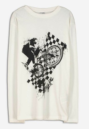 Jungen langarmshirt mit print - langarmshirt,