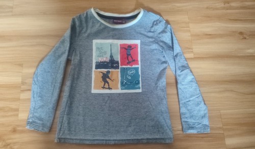 Langarmshirt 122 jungen - gr,