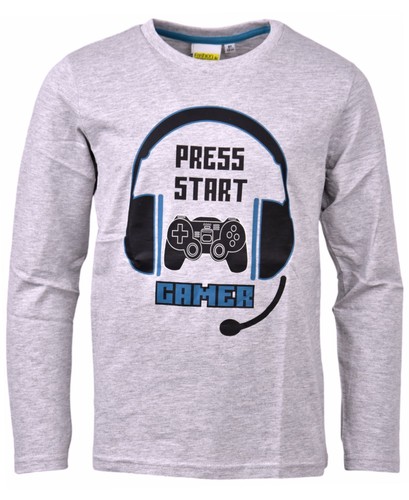 Gamer langarmshirt jungen - gamer,