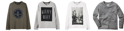 Jungen langarmshirt shirt - jungen,